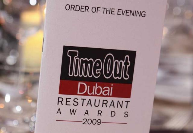 Time Out Restaurant Awards 2009-3